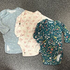 Pack of 3 Carters long Sleeve